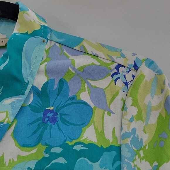 3 For$20 Appleseeds Petite Jacket Blue/Green Floral Print size 8P - Picture 5 of 8